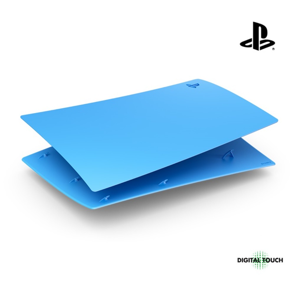 소니 정품 플레이스테이션5 PS5 콘솔 커버 스타라이트 블루 - 디지털 에디션용