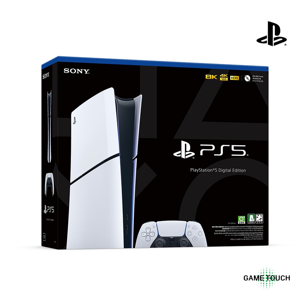 소니 PS5 PlayStation5 플레이스테이션 5 디지털 에디션 신형 슬림
