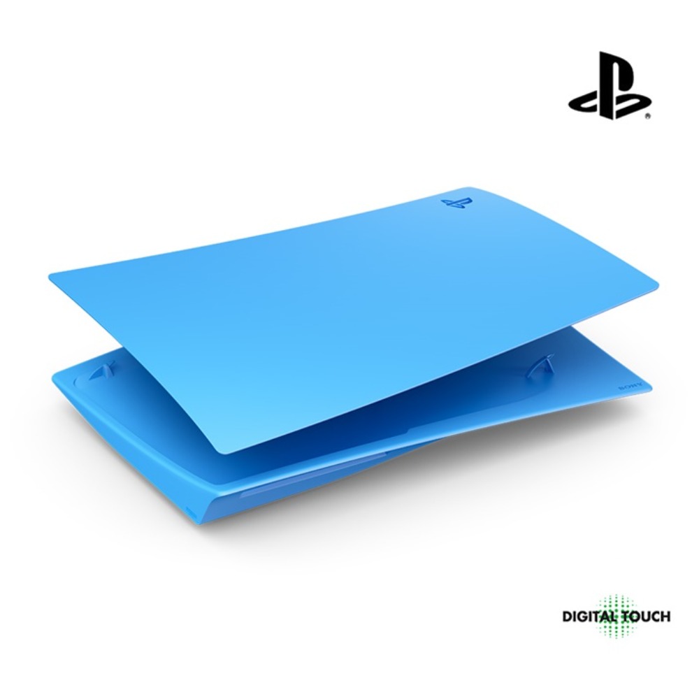 소니 정품 플레이스테이션5 PS5 콘솔 커버 스타라이트 블루 디스크 에디션용