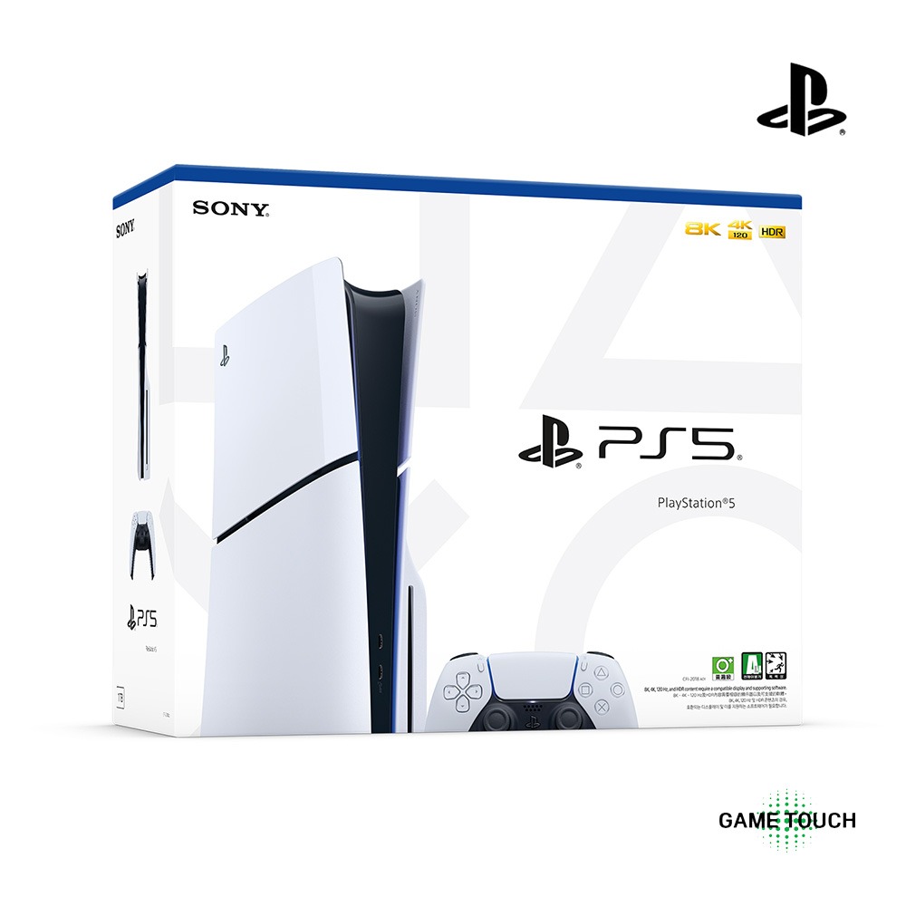 소니 PS5 PlayStation5 플레이스테이션 5 디스크 에디션 신형 슬림